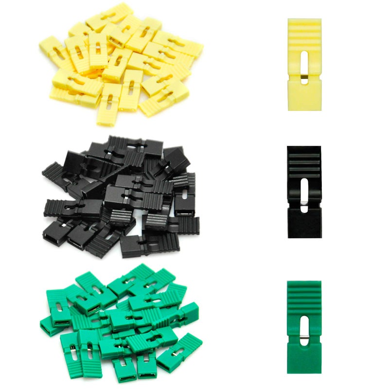 Gikfun 2.54mm Circuit Board Jumper Cap Shunts Short Circuit Cap for Arduino (Pack of 60pcs) AE1180 - Image 1